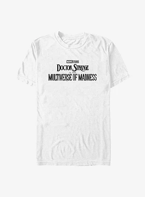 Marvel Doctor Strange The Multiverse Of Madness Movie Logo T-Shirt