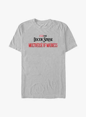 Marvel Doctor Strange The Multiverse Of Madness Movie TItle T-Shirt