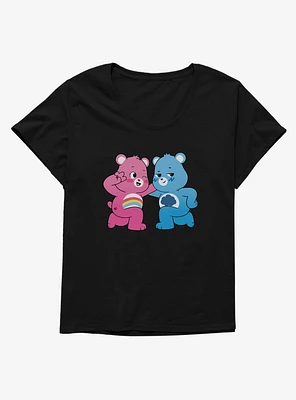 Care Bears Grumpy And Cheer Cool Pose Plus Girls T-Shirt
