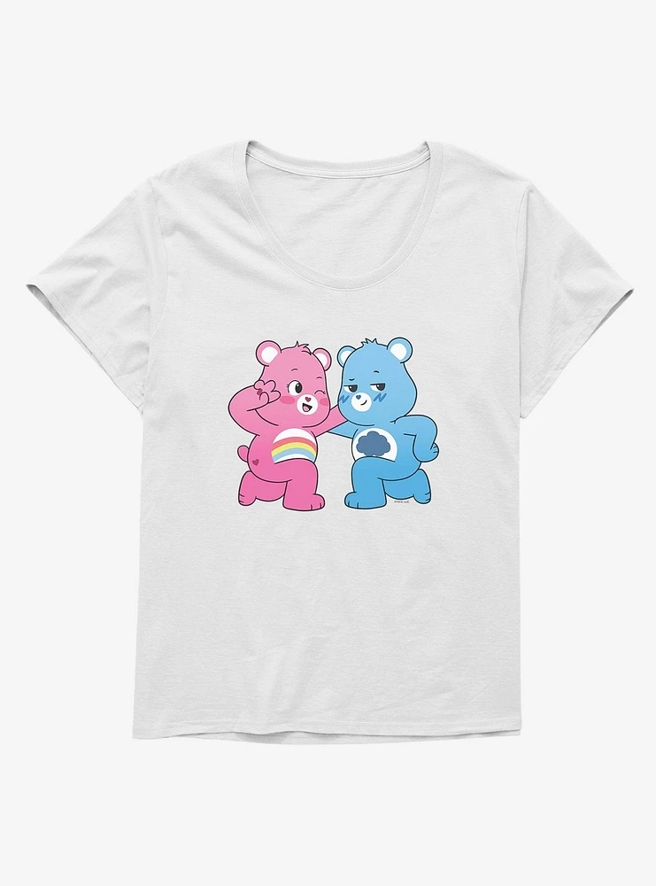 Care Bears Grumpy And Cheer Cool Pose Plus Girls T-Shirt