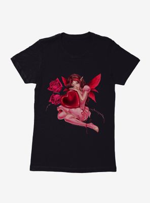 Fairies By Trick Love Fairy Womens T-Shirt