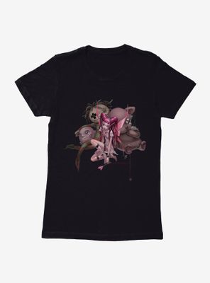 Fairies By Trick Teddy Fairy Womens T-Shirt