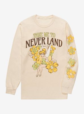 Disney Peter Pan Tinker Bell Neverland Long Sleeve T-Shirt - BoxLunch Exclusive