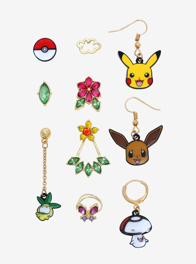 Boxlunch Pokémon Pikachu & Eevee Desserts Retractable Lanyard