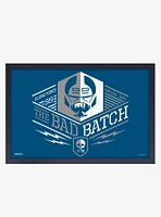 Star Wars The Bad Batch Special Ops Framed Wood Wall Art