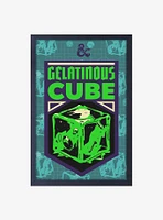 Dungeons and Dragons Gelatinous Cube Framed Wood Wall Art