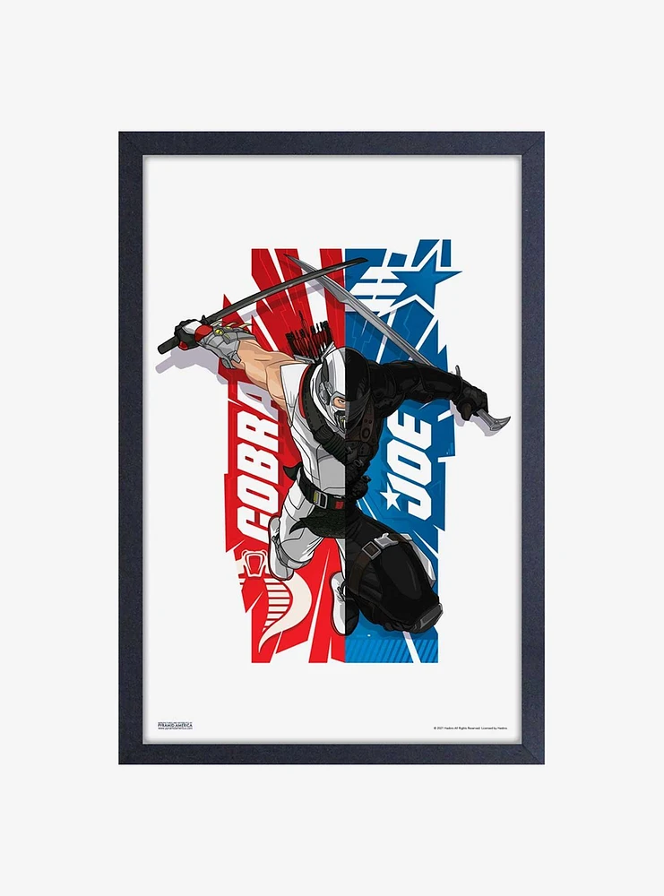 G.I. Joe Verses Framed Wood Wall Art