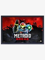 Nintendo Metroid Dread Landscape Framed Wood Wall Art