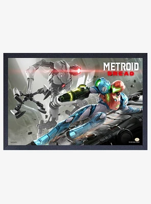 Nintendo Metroid DreadSlide Framed Wood Wall Art