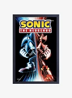 Sonic the Hedgehog Game Over Framed Wood Wall Art