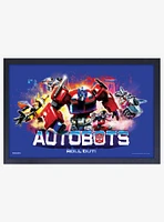 Transformers Autobots Framed Wood Wall Art