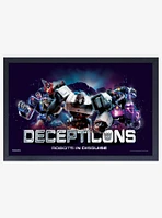 Transformers Decepticons Framed Wood Wall Art