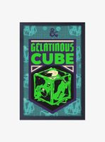 Dungeons and Dragons Gelatinous Cube Framed Wood Wall Art