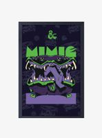 Dungeons and Dragons Mimic Framed Wood Wall Art