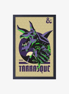 Dungeons and Dragons Tarrasque Framed Wood Wall Art