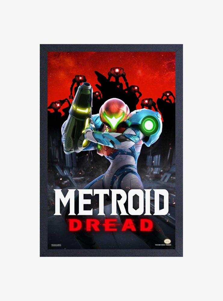 Nintendo Metroid Dread Framed Wood Wall Art