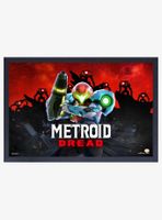 Nintendo Metroid Dread Landscape Framed Wood Wall Art