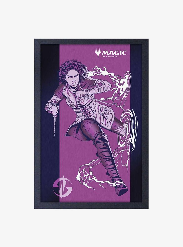 Magic The Gathering Kaya Framed Wood Wall Art