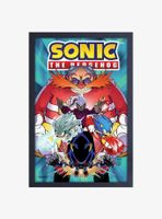 Sonic the Hedgehog Lamar Walls Framed Wood Wall Art