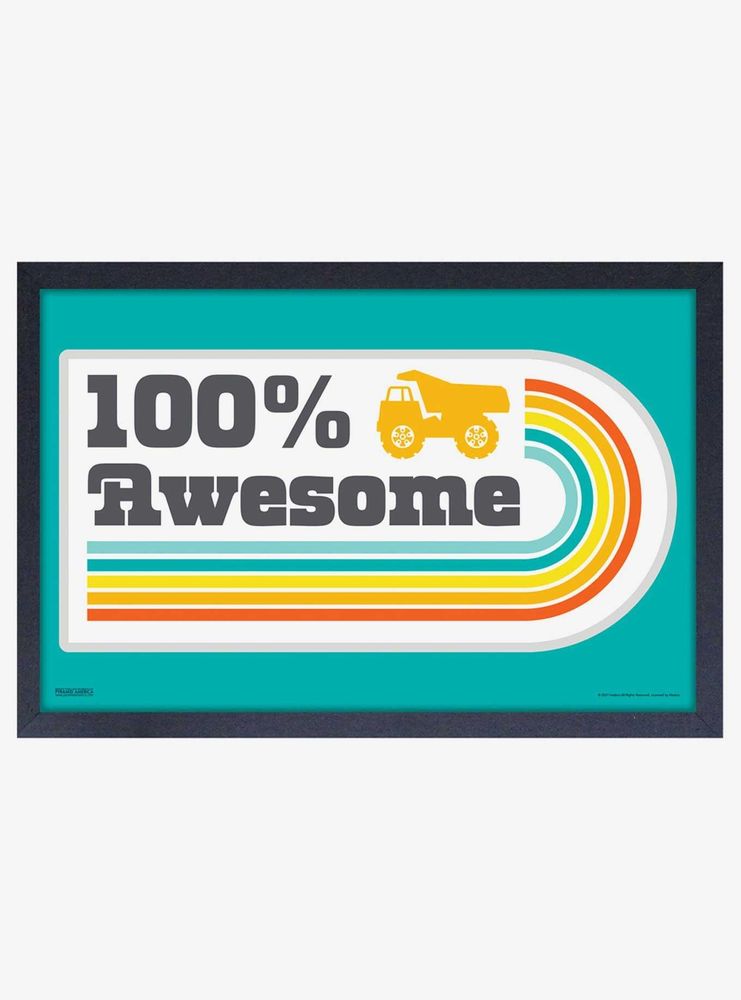 Tonka Awesome Framed Wood Wall Art