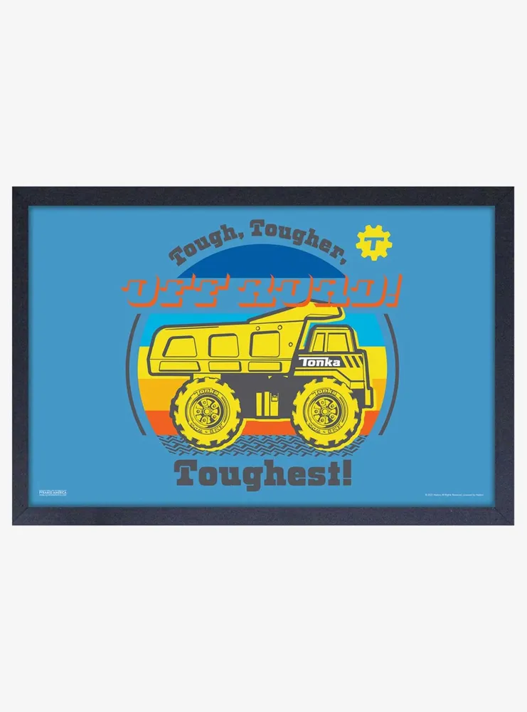 Tonka Toughest Framed Wood Wall Art