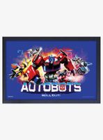 Transformers Autobots Framed Wood Wall Art