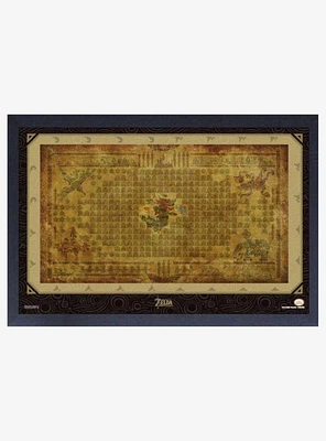 Nintendo Legend of Zelda Breath of the Wild Calamity Ganon Tapestry Framed Wood Wall Art