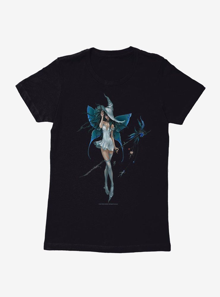 Fairies By Trick Witch Fairy Womens T-Shirt