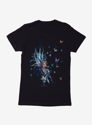 Fairies By Trick Kitty Kat Fairy Womens T-Shirt