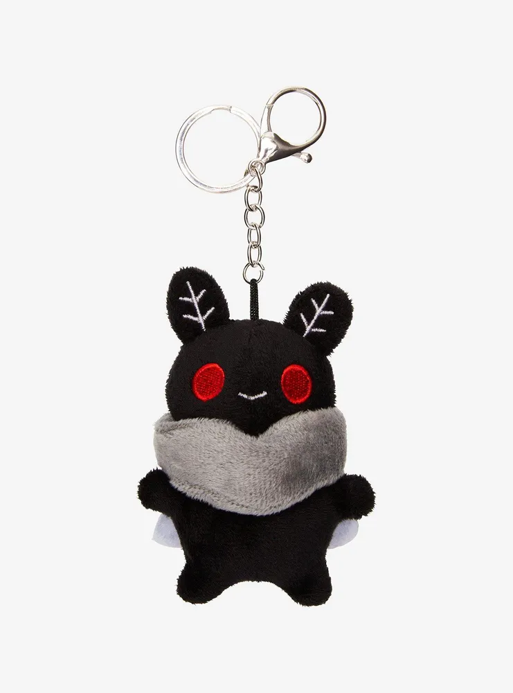 Chibi Mothman Plush Key Chain