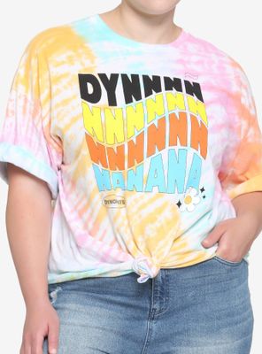 BTS Dynamite Tie-Dye Girls T-Shirt Plus Size