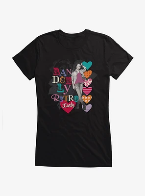 iCarly Randomly Retro Girls T-Shirt