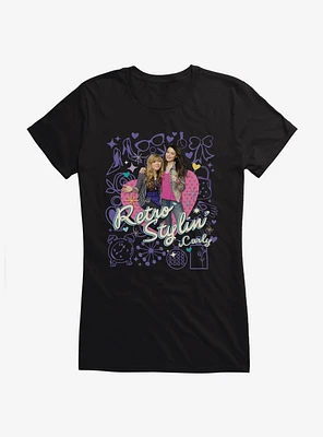 iCarly Retro Stylin Girls T-Shirt