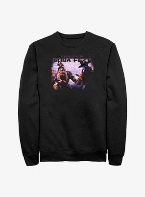 Star Wars Book Of Boba Fett Cad Bane Vs Rancor Rider Sweatshirt