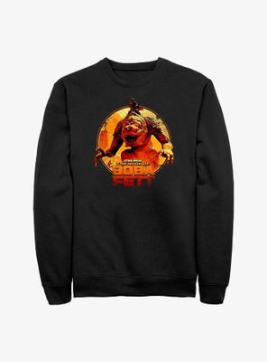 Star Wars Book Of Boba Fett The Rancor Rider Sweatshirt