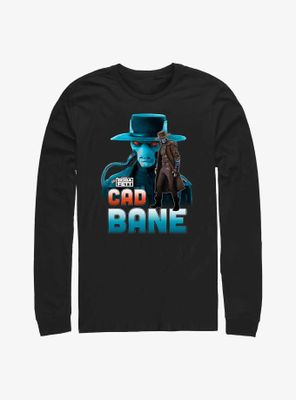 Star Wars Book Of Boba Fett Cad Bane Long-Sleeve T-Shirt