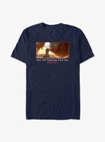 Star Wars Book Of Boba Fett The Child & Rancor May Force Be With You T-Shirt