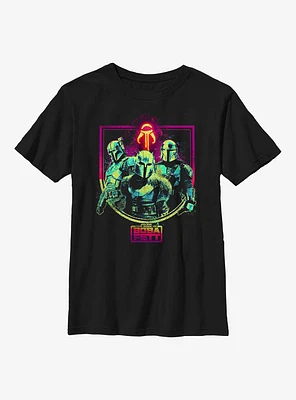 Star Wars Book Of Boba Fett The Mandalorian Guild Youth T-Shirt