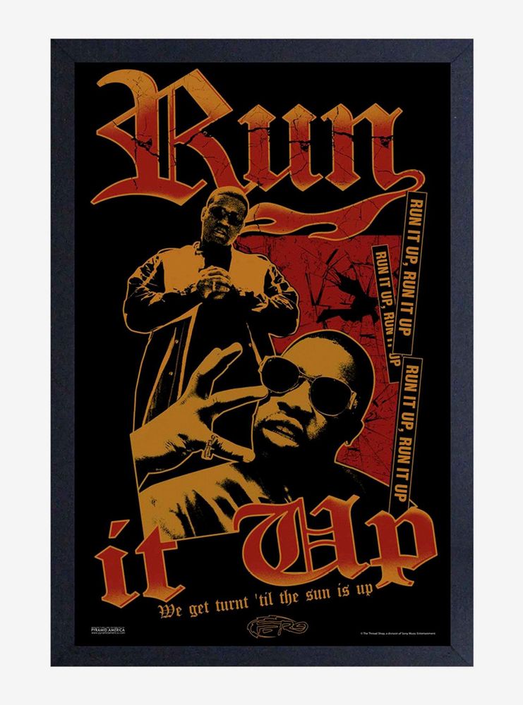 ASAP Ferg Run it Up Framed Wood Wall Art