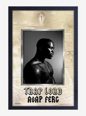 ASAP Ferg Trap Lord Framed Wood Wall Art