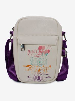 Disney Mickey Mouse The Fab Four Split Crossbody Bag