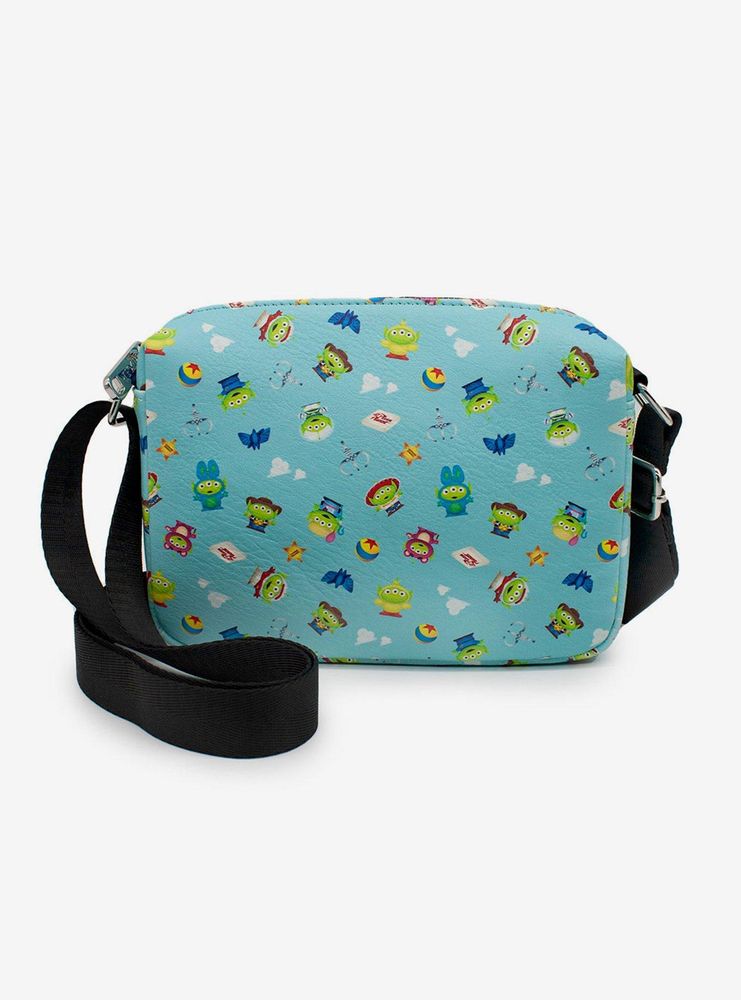 Boxlunch Disney Pixar Toy Story Alien Remix Pizza Planet Crossbody Bag