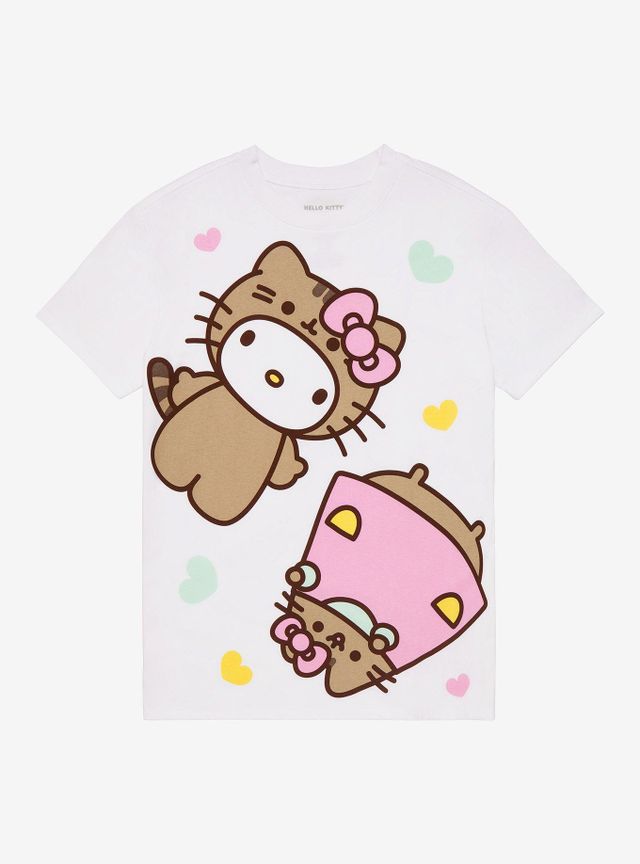 Hello Kitty & Dear Daniel Boyfriend Fit Girls T-Shirt