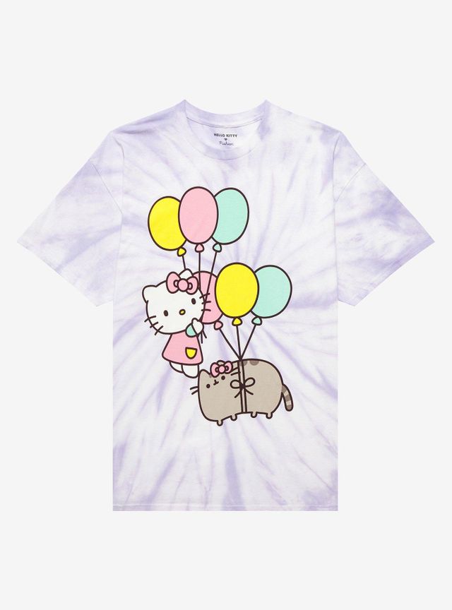 Hello Kitty Jumbo Double-Sided Boyfriend Fit Girls T-Shirt