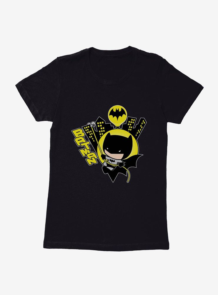 DC Comics Batman Chibi Swing Womens T-Shirt