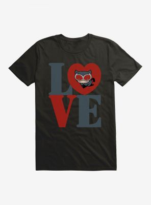 DC Comics Batman Chibi Catwoman Love T-Shirt