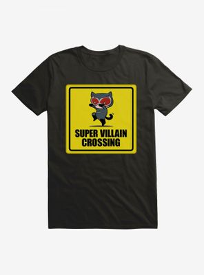 DC Comics Batman Chibi Catwoman Villain Crossing T-Shirt