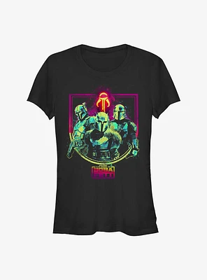 Star Wars The Book Of Boba Fett Mandalorian Guild Girls T-Shirt