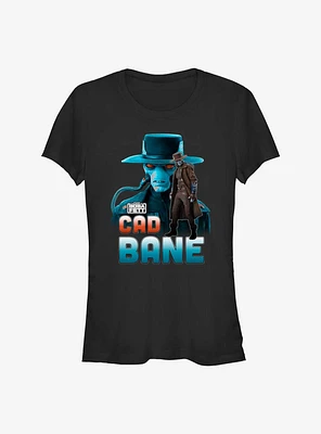 Star Wars The Book Of Boba Fett Cad Bane Girls T-Shirt