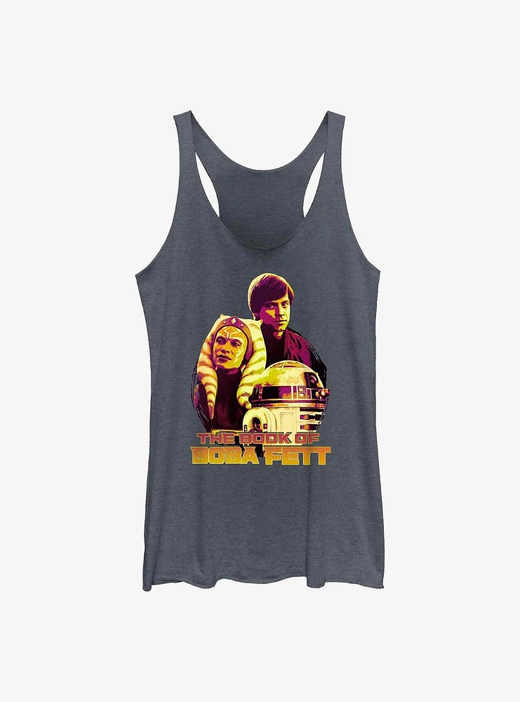 Star Wars The Book Of Boba Fett Cluster Girls Tank Top